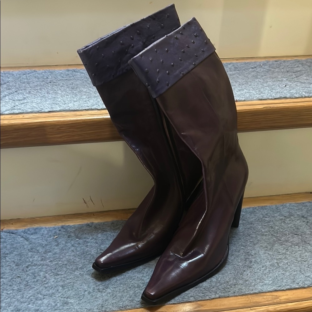 Elegant Purple Women's Boots